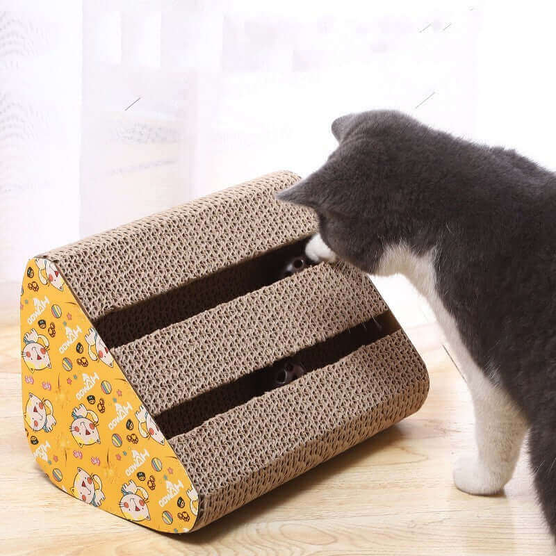 Triangle Corrugated Cat Scratching Board - Maldi