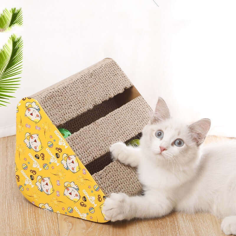 Triangle Corrugated Cat Scratching Board - Maldi