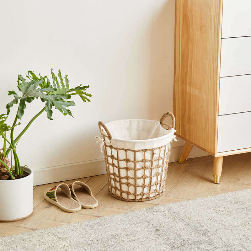 Rattan Woven Clothes Storage Basket - Maldi