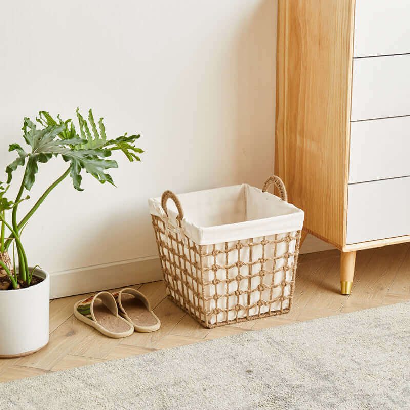 Rattan Woven Clothes Storage Basket - Maldi